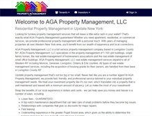 Tablet Screenshot of agapm.com
